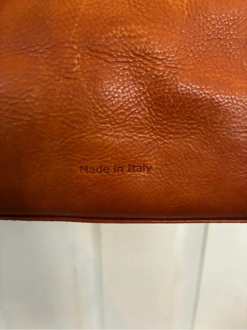 Pratesi Firenze Monteriggioni Cognac Leather Doctor Satchel Bag Italy B174
